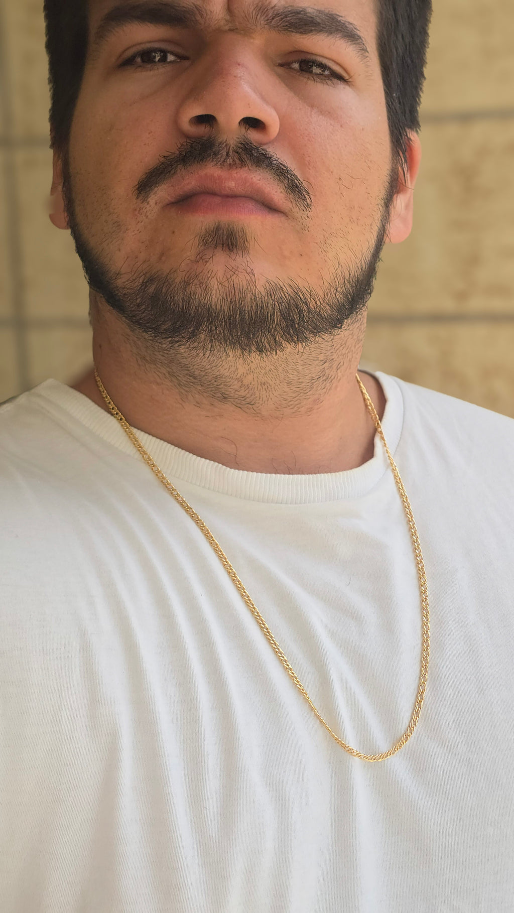 Grummet Tripla 3,7mm Banhado a Ouro 18k