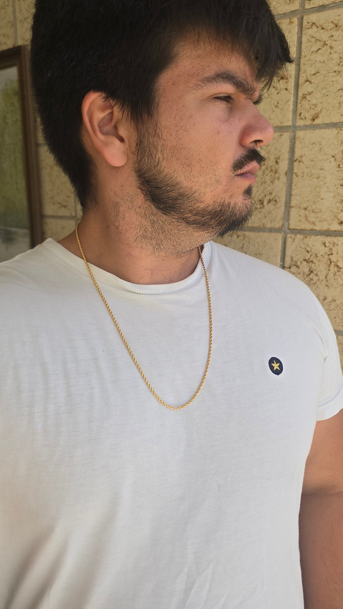 Corrente Baiana 2,5mm Banhada a Ouro 18k
