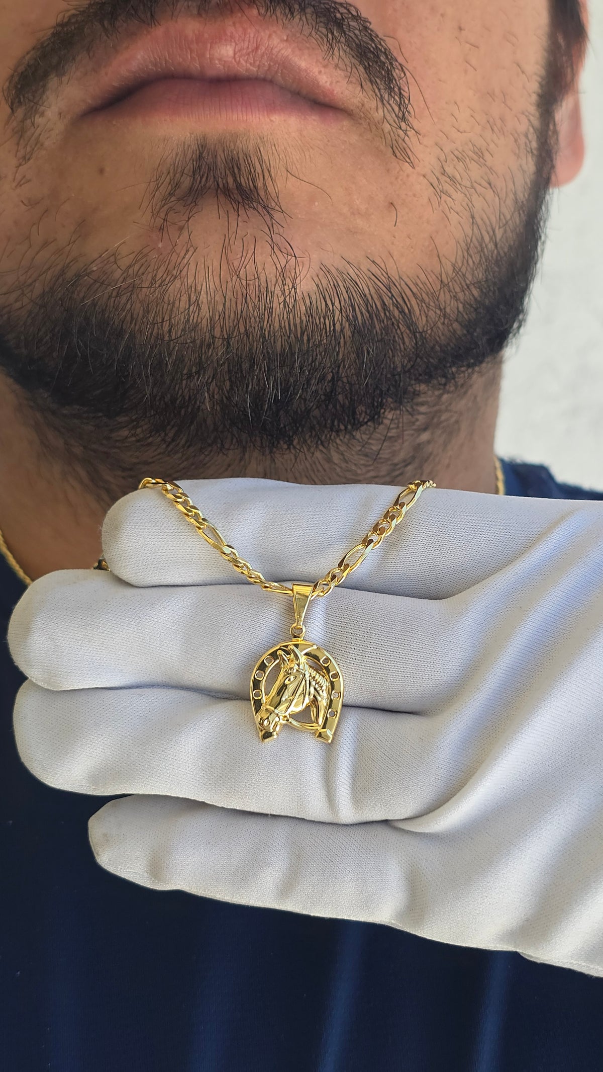 Corrente 3x1 4mm Banhada a Ouro 18k