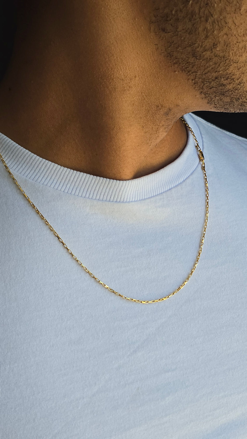 Corrente Tijolinho 1,5mm Banhado a Ouro 18k